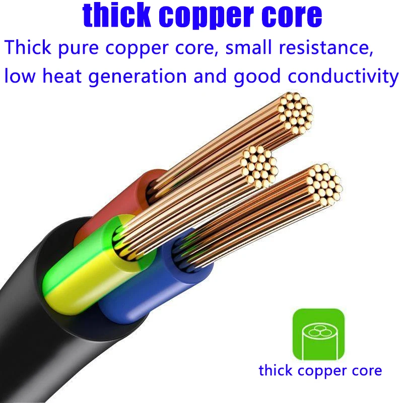 1.5/2/3 Meters 0.75/1/1.5 Square Pure 13A with Copper 3Pin British British Single-ended Cord Power Cord Plug Bare Tail Standard