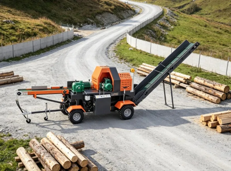 Hot Sale Hydraulic Wood Splitter with 4-Way Wedge: Efficient 30-Ton Firewood Processing for Tractor Mounting
