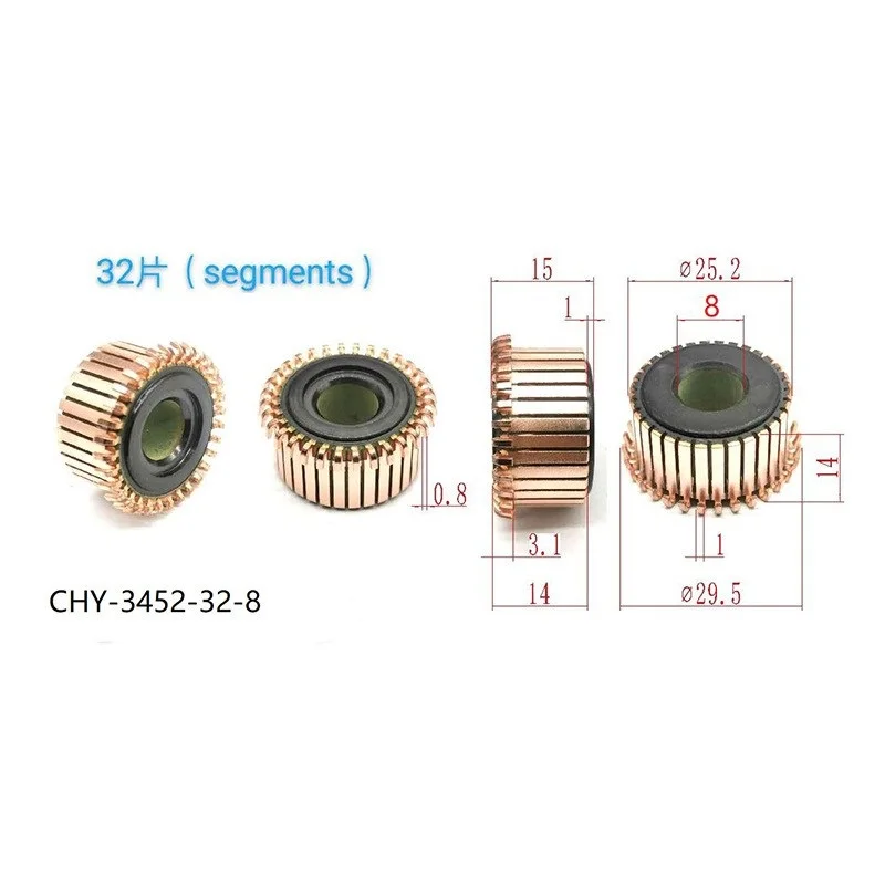 25.2*8*14*32p Rectifier Reverser Copper Head Chy-3452-32-8