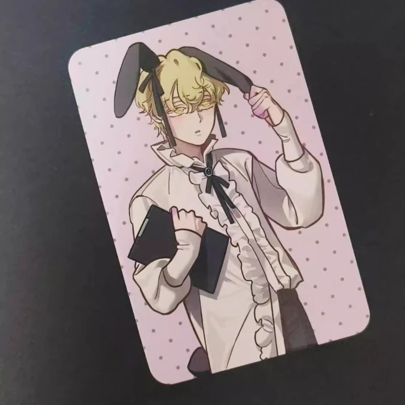 การ์ดสะสมแท้ Alien Stage เกาหลีใต้ ฉลองครบรอบ 3 ปี แฟลชแฟลช รูปกระต่าย น่ารัก สีชมพู ซีรีส์หัวใจสาวหวาน ของขวัญ