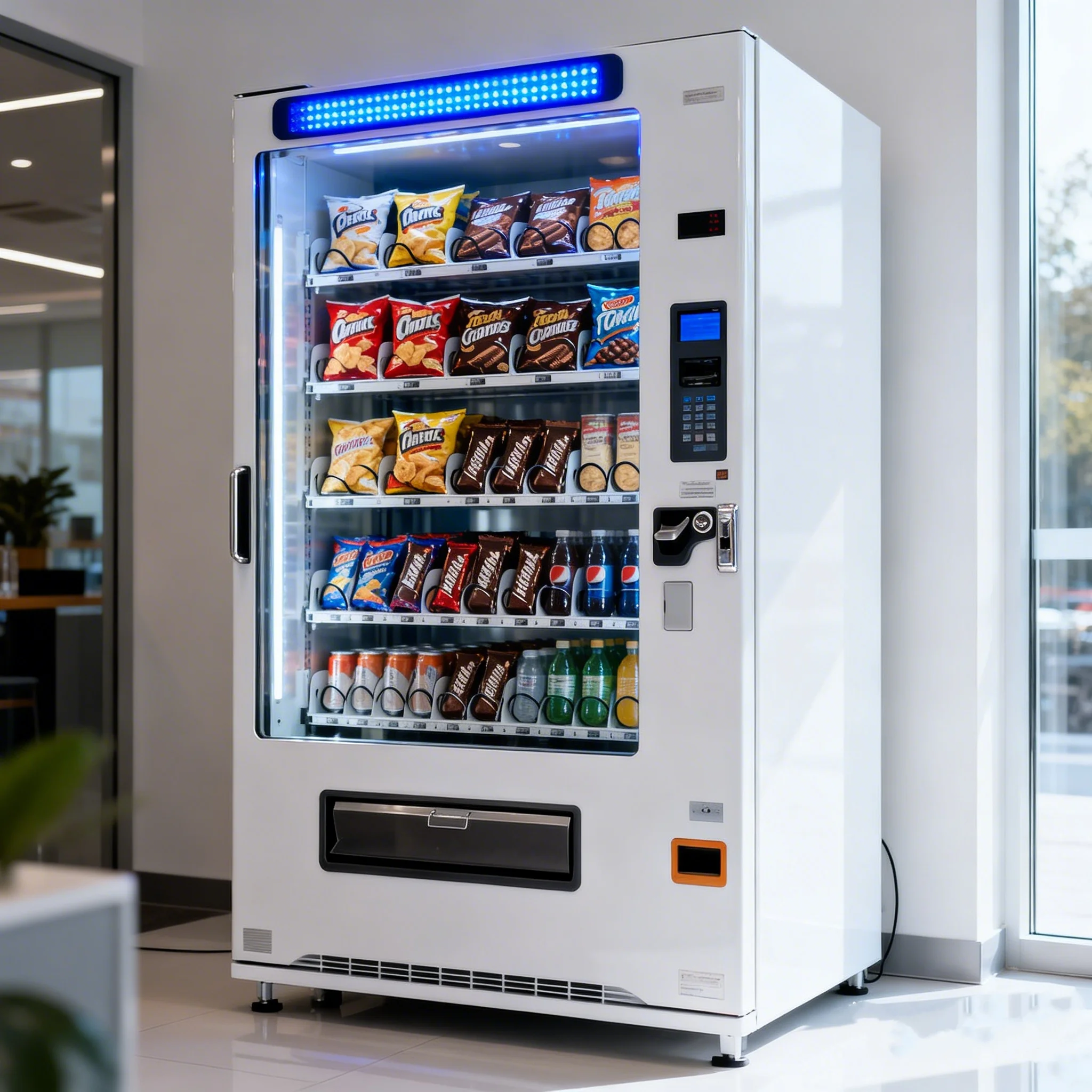 Supplier Customized Hot Food Vending Machine Ready to Eat Meals Vendor with Constant Heating Function