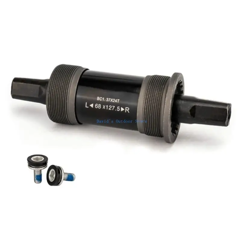 

X3UA 68mm Seal Bottom Bracket Replacement Square Tapers Metal Bearing with Screw