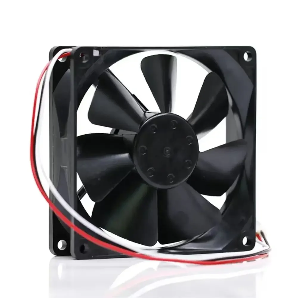 LY 90mm Axial Cooling Fan (NMB 3610KL-05W-B50) — 92mm, 24V, 3200 RPM, 54.7 CFM, 0.20A — for Converter and Enclosure Cooling