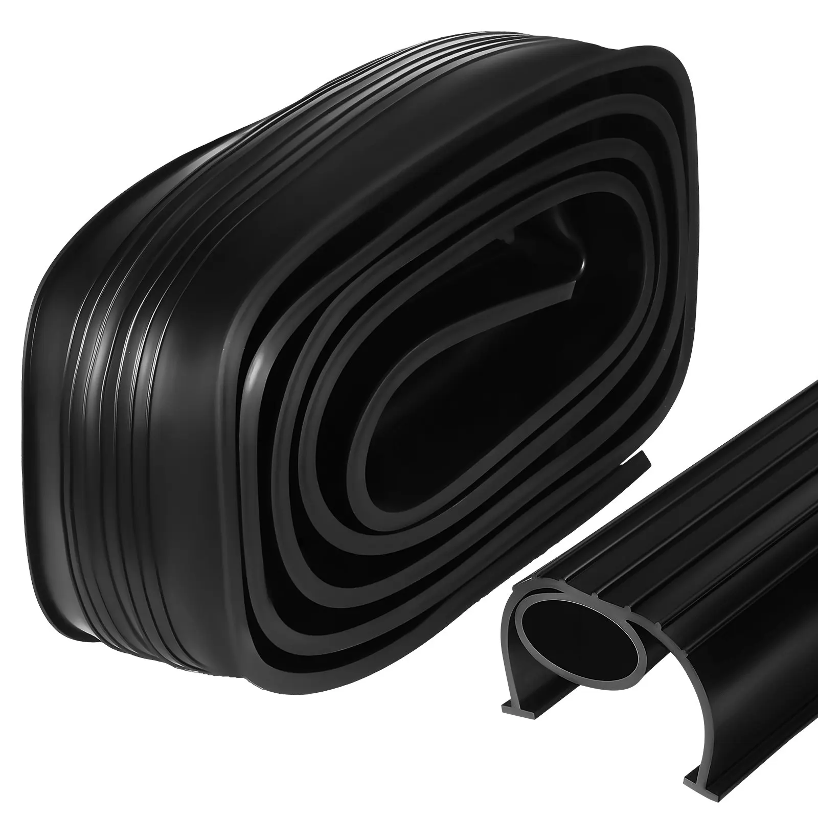 Garage Door Weather Seal Strip Epdm Extra Thick Bottom Seal Threshold Insulation Soundproof Water Barrier Garage Door