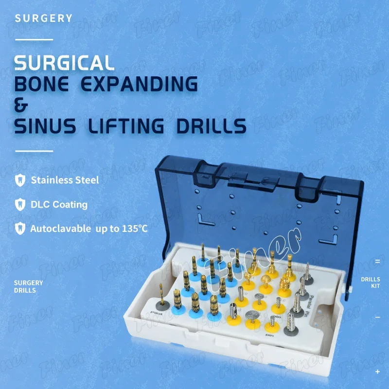 Den tal imp lant drill Den tal surgical imp lant kit drill surgical diamond burs