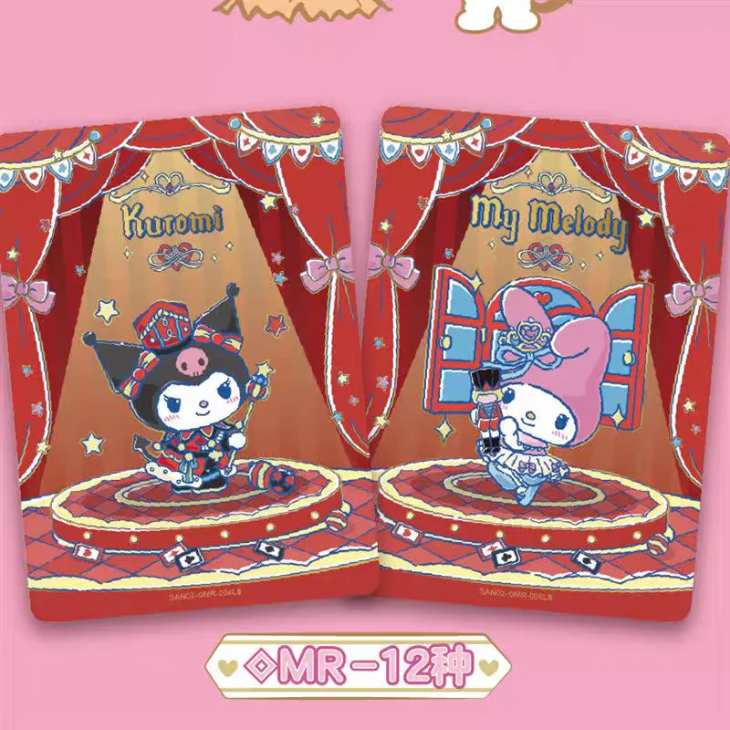 Original KAYOU Sanrio Card Sanrio Family Series Dream Collection Card Fantasy Dream Journey Hello Kitty Card Toy For Girl Gift