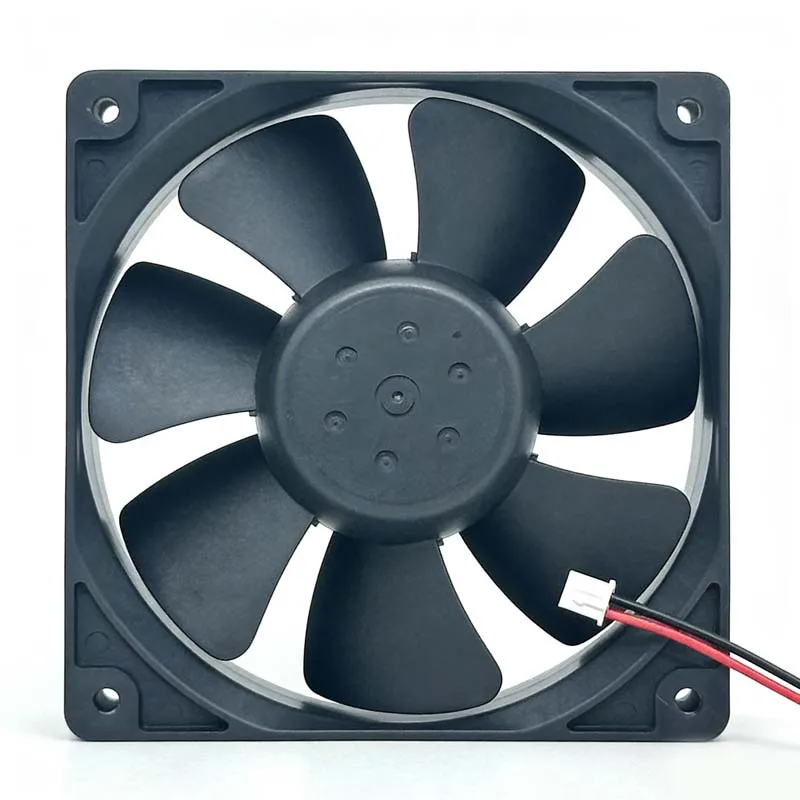 For Original SERVO CNDC24U7C-061 DC 24V 0.45A 120x120x38mm 2-Wire Server Cooling Fan