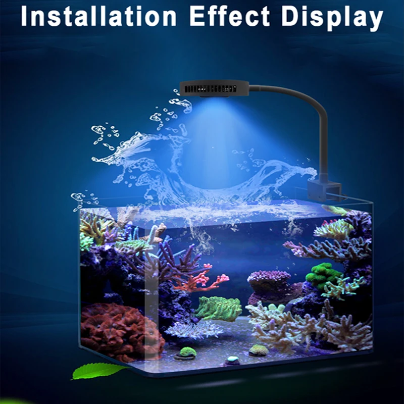 Spectra Aquarium coral lamp Seawater LED Lights Aqua KNICHT V2 Full Spectrum 3-channel time division adjustable Max power 36W