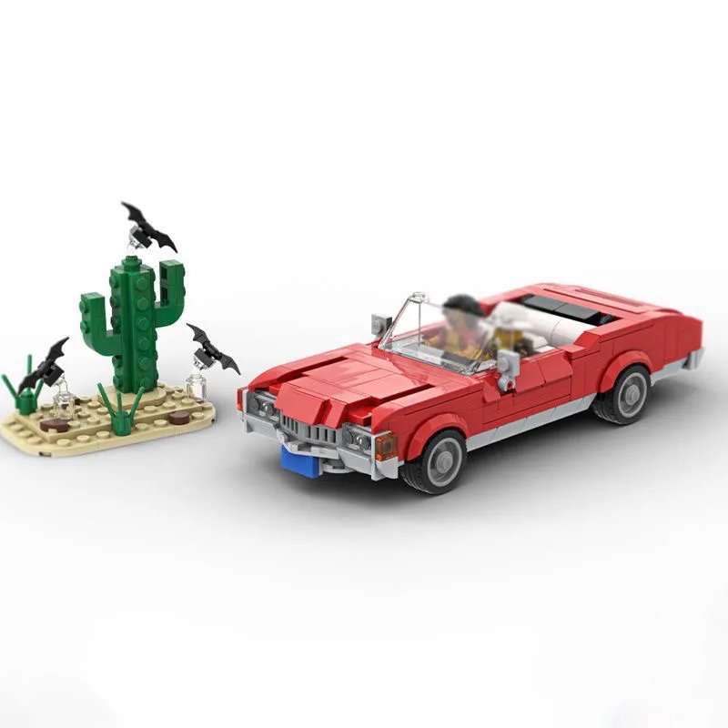  Technical Impala Convertible Speed Champions Cars Techniced Building Blocks Bricks Set Kids Toys Gifts For Boys & Girls