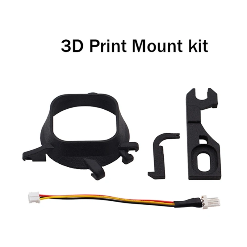 for Cooling Fan 3d Printing Black Fan Mount Kit+NF-A4x10 5V Fan for for