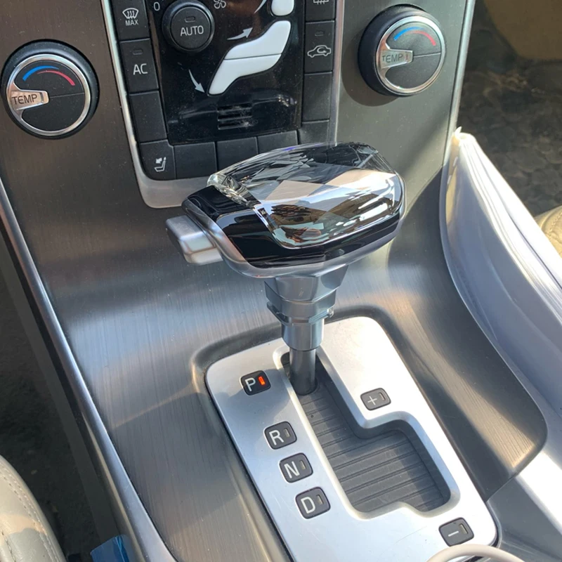 

For Volvo S80 V70 S60 V60 XC60 XC70 crystal Gear shift knob Gear stickle Gearbox shifter gear lever handle Car Accessories