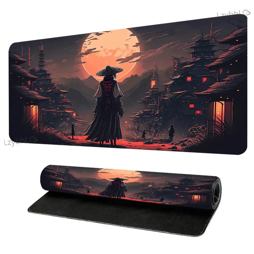 لوحة ماوس ساموراي واريور ملحقات الكمبيوتر لوحة المفاتيح الجدول حصيرة كبيرة لوحة الماوس شركة الألعاب مكتب الكمبيوتر المحمول ملحق الكمبيوتر