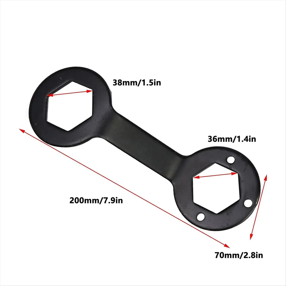 T72C! 2 قطعة مفتاح البراغي 36 مللي متر 38 مللي متر موجة عجلة غسالة تجريد أداة لتنظيف الأجهزة المنزلية مسدس المفك #1