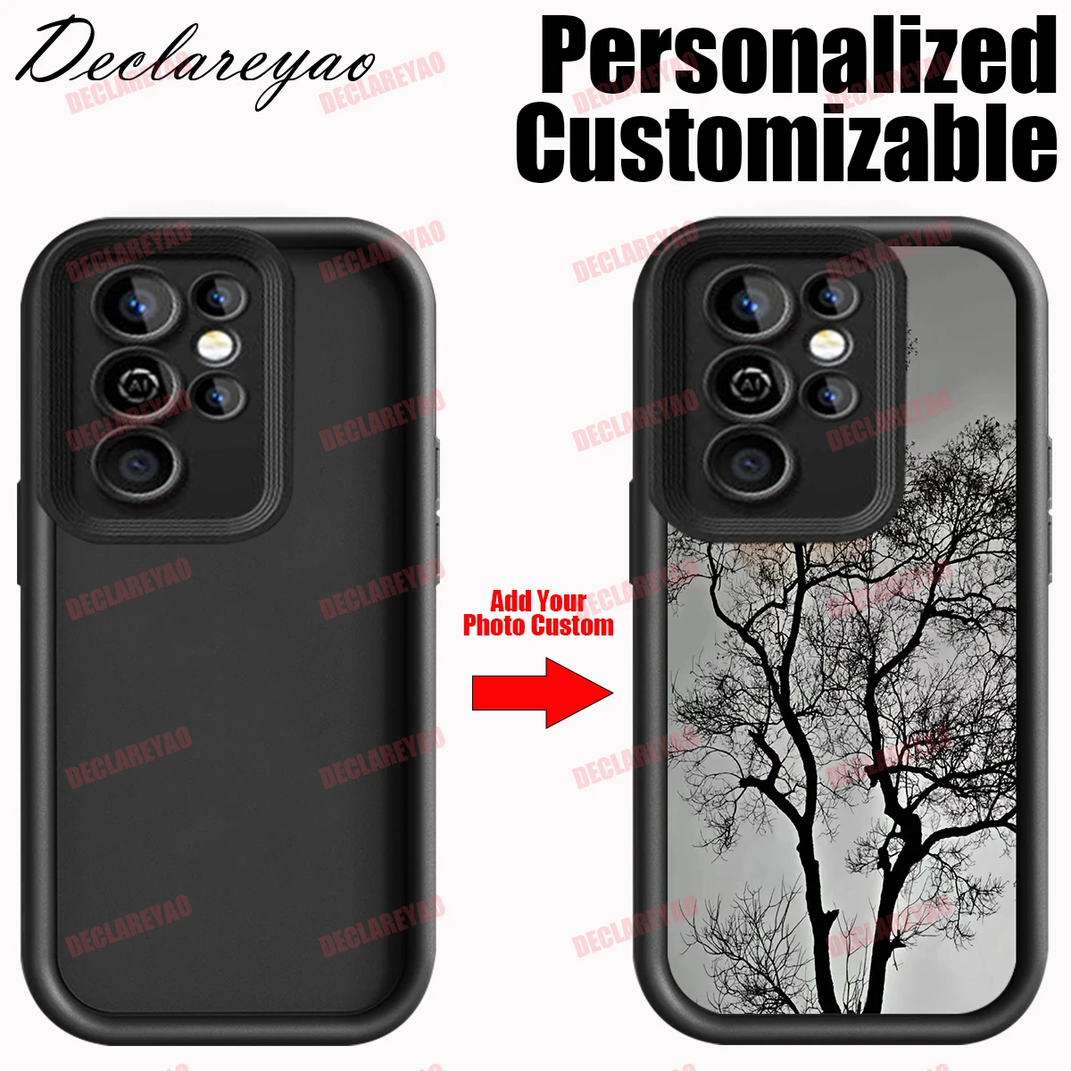 Personalized DIY Customized Photo Matte Soft Coque For Samsung Galaxy S20 S24 Plus S22 FE S23 S26 Ultra S2 Case Cover Shockproof