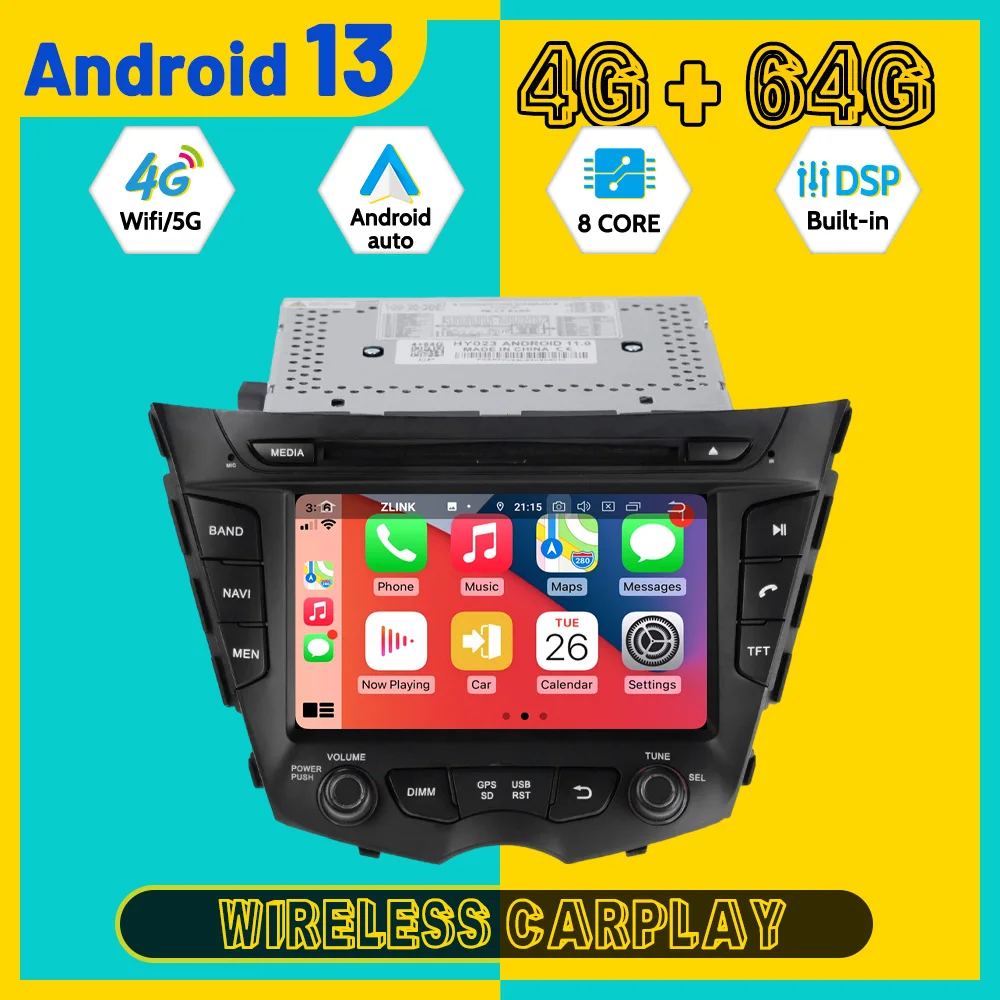 9'' For Hyundai Veloster 2011-2017 Car GPS Multimedia Player Car Radio Player Head Unit Player