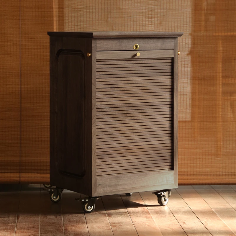 

Dental Cabinet North American Black Walnut Medieval Cultural Play Jewelry Box Locker Tea Set Storage