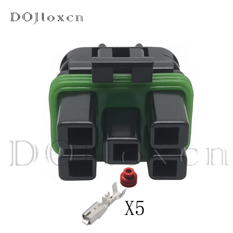 

1 Set 5 Pin Automotive Wiring Harness Connector For The 60 Series Detroit ECM Excavator LED Lights And More