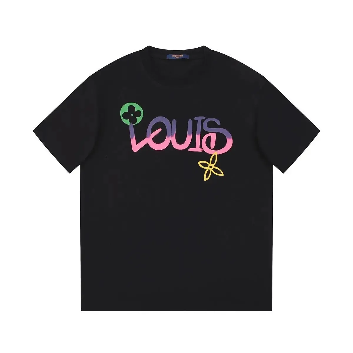 

2025 Luxury Brand New Printed T-shirt Letters Top Men's and Women's Cotton Casual Round Neck Short Sleeve T-shirt