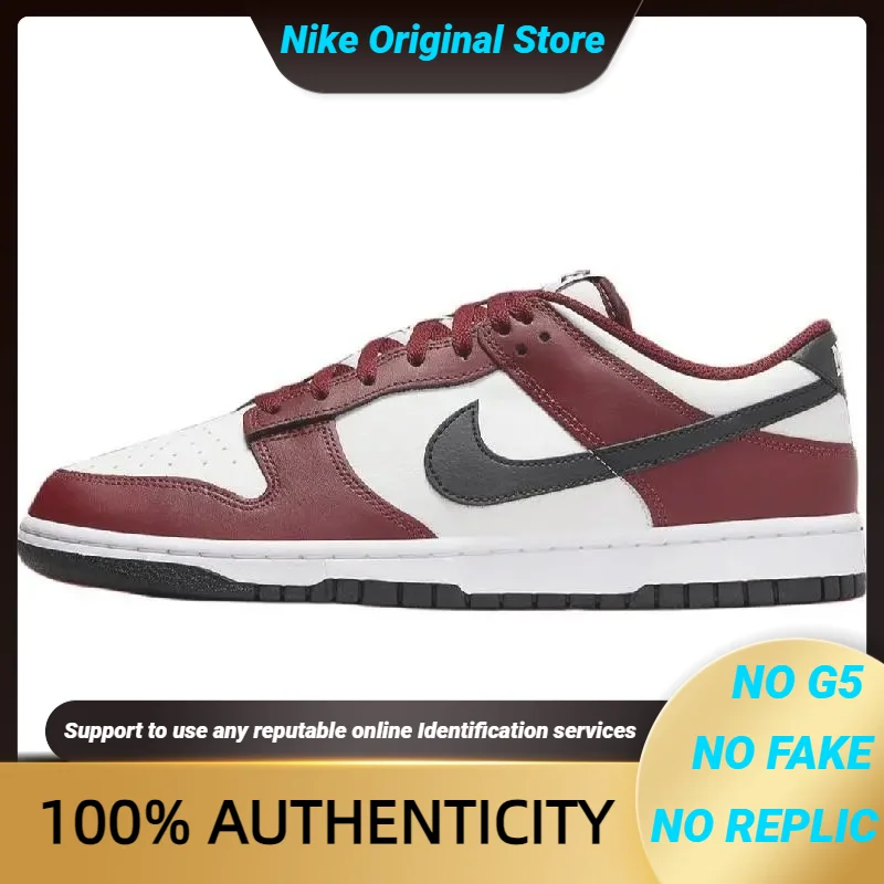 

Кроссовки Nike Dunk Low Dark Team, красные, черные