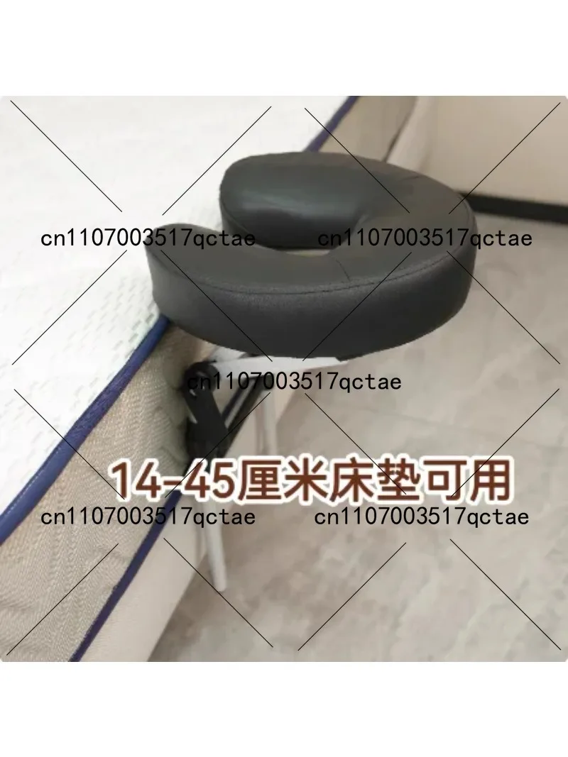 Portable Facial Hole Bed Pillow with Foldable Support Frame, Adjustable Massage Stand for Spa Table Accessories