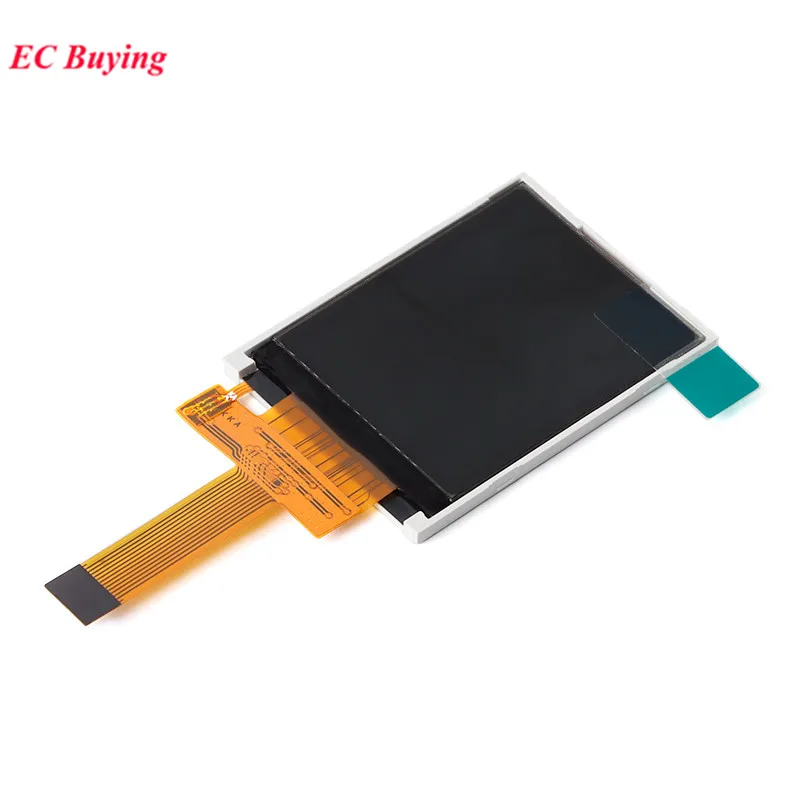 1.8 "1.8 polegadas 128x160 spi cor tft hd ips display lcd 128*160 módulo st7735s 3.3v substituir conector de alimentação oled para arduino