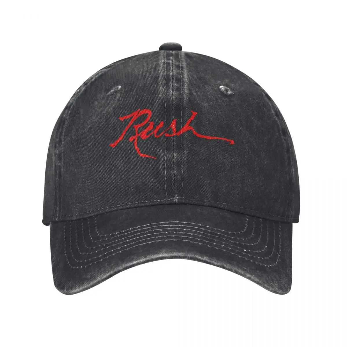 Rush Band 1978 Baseball Cap Casual Distressed Washed Sun Cap Men Women Outdoor Running Golf Adjustable Hats Cap