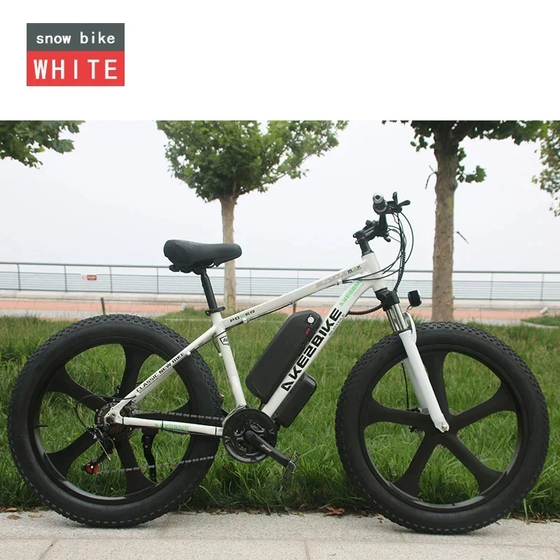 

Горный внедорожный электрический велосипед, двигатель 750 Вт, аккумулятор 48 В, 13 Ач, 26*4,0, снежный велосипед, 35 км/ч, городской пригородный электрический велосипед