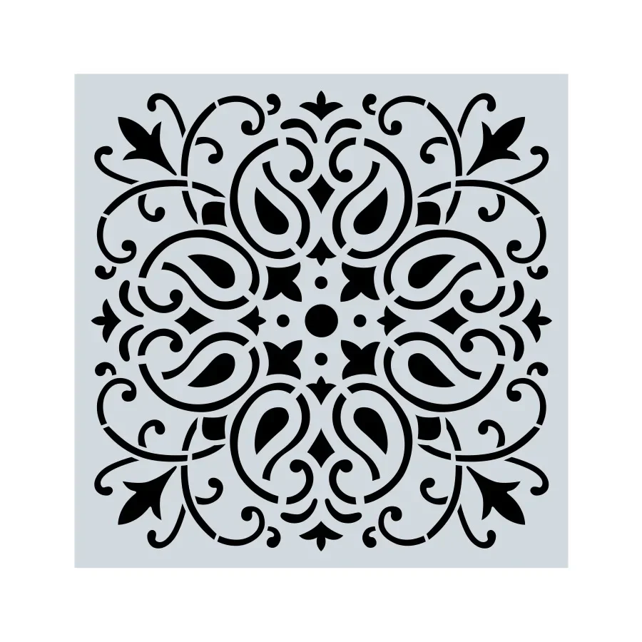 Geometry Mandala Round DIY Layering Stencils Set