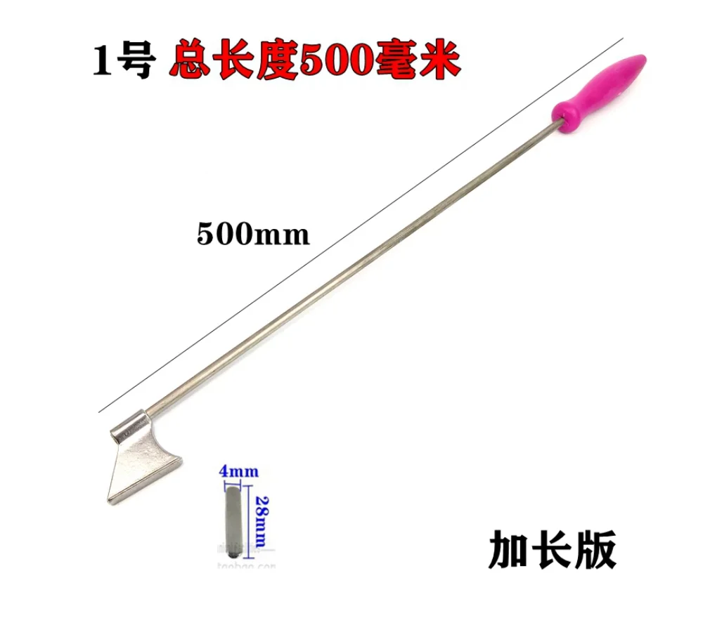 4pcs/set 4mm 5mm 6mm 7mm Motor repair crimping tool Stainless steel wire pressing marking plate Wire embedding and winding tool
