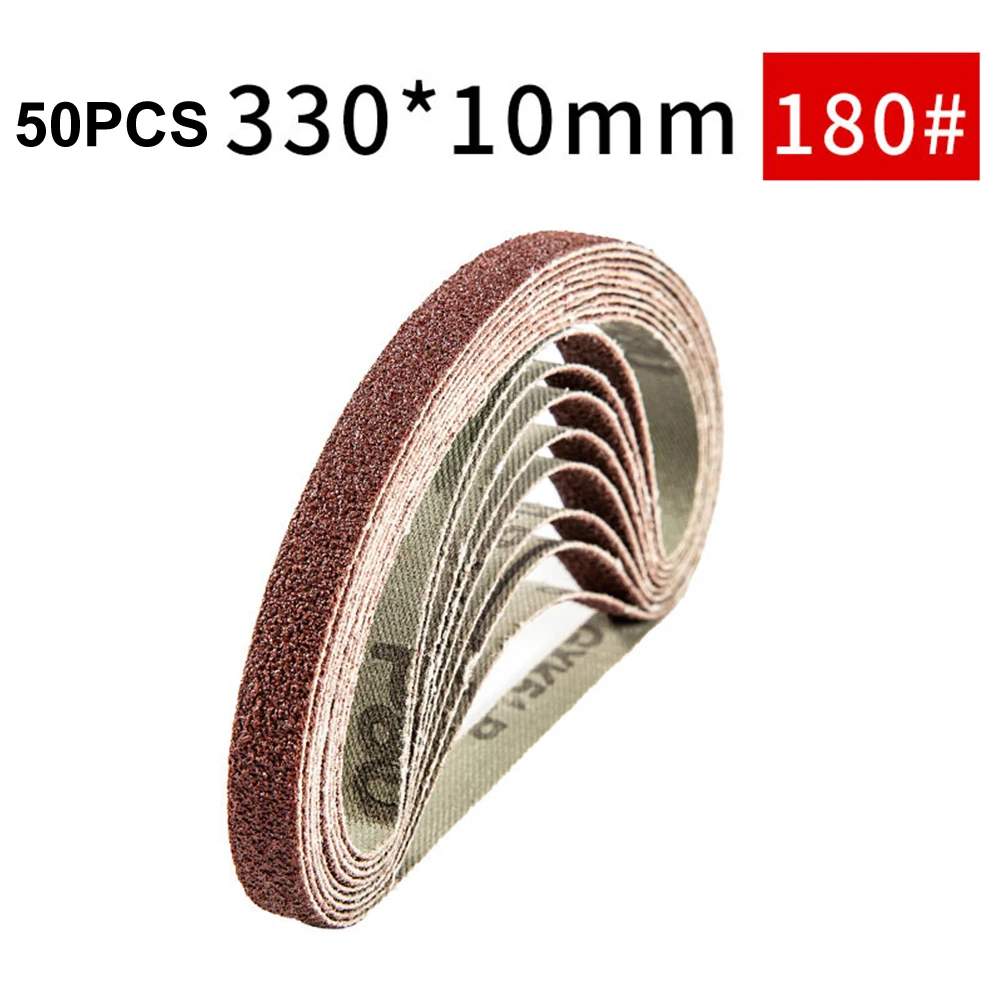 

30PCS Sanding Belt 10 X 330 Mm,40 Grit Belt Sander Belts Circular Polishing Household Power Manual Tool Accessories