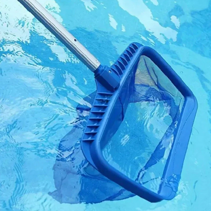 Leaf Skimmer Net Professional Pool Skimmer Net Larger Capacity Fine Mesh Labor-saving Remove Debris Swimming Pool Cleaning Tools