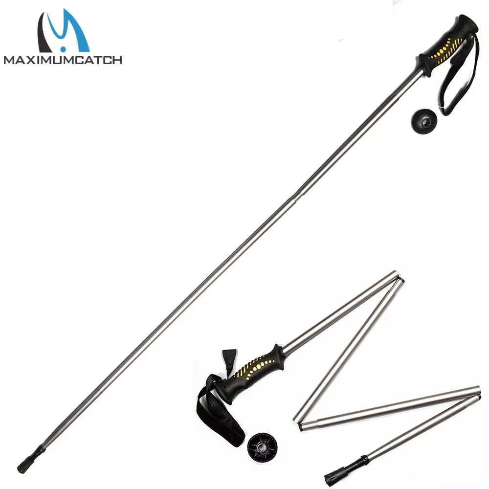 maxcatch-アルミ製ウェーディングスタッフ-折りたたみ式釣り竿-折り畳み式ハイキングウェーディングポール-釣りアクセサリー