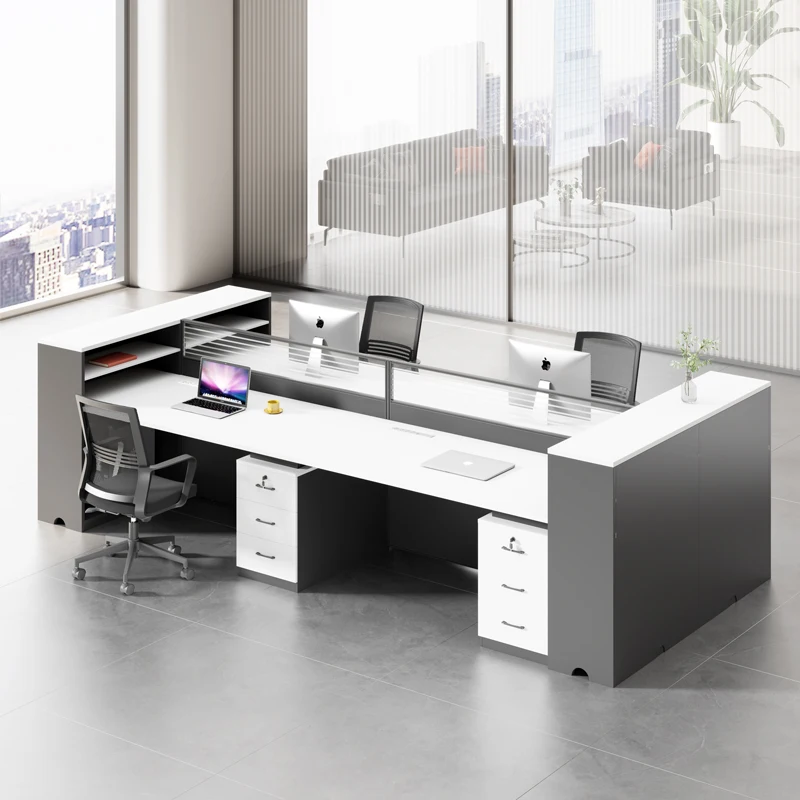 Minimalist High Quality Office Desk Mobile Minimalist Modern Bookshelf Office Desk Luxury Aesthetic Gamingtisch Hotel Furniture