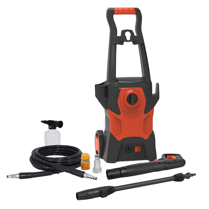 New High-Pressure Electric 1200W Fully Automatic Portable Car Wash Pump With Residue-Free Cleaning For Household & Garden Use