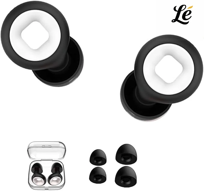 

Ultimate Noise Cancelling Earbuds in S/M/L Size, Suitable for Sleep and Noise Sensitivity, Reusable Silicone Silent Earbuds