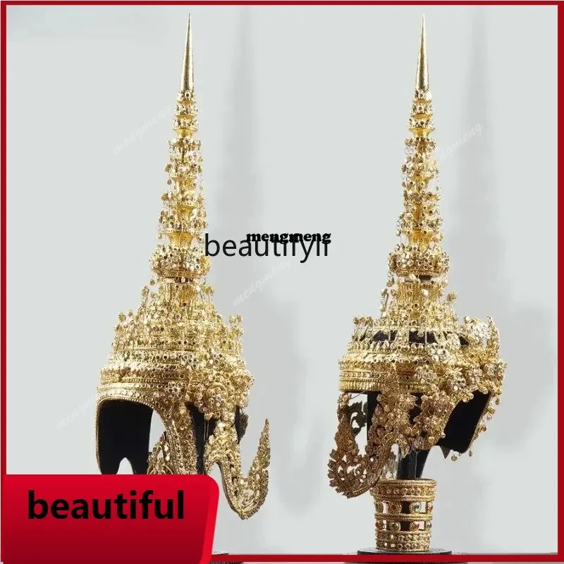 Decorative Ornaments Hallway Southeast Asian Style Thai Style Massage Room Wine Decorative CraftsX