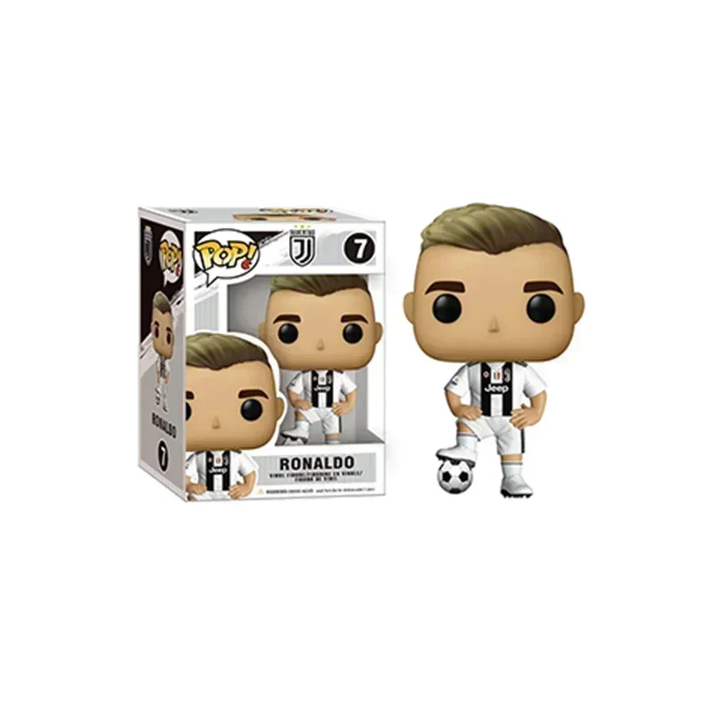 FunkoFootball star Cristiano Ronaldo POP figurine desktop ornament Kids fan Dream Gifts