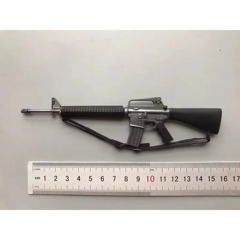 베트남 전쟁 플라스틱 M16A2 M14 M4 미군 전투 총 장비 모델 장난감, 12 인치 액션 피규어 소품, 1/6 체중계