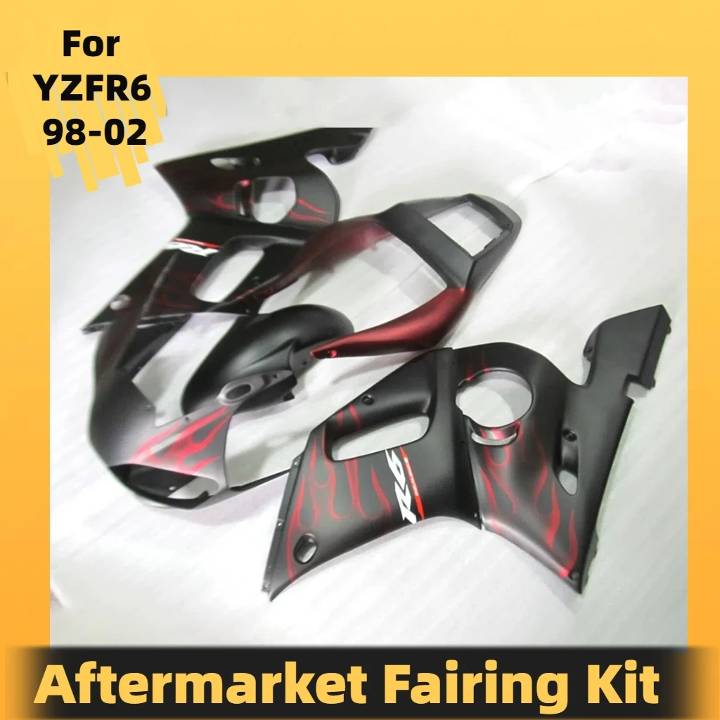 YZF R 6 98 99 00 01 02 New Style Fairings for Yamaha YZF R6 1998 1999 2000 2001 2002 Customizable Motorcycle Fairing Kit