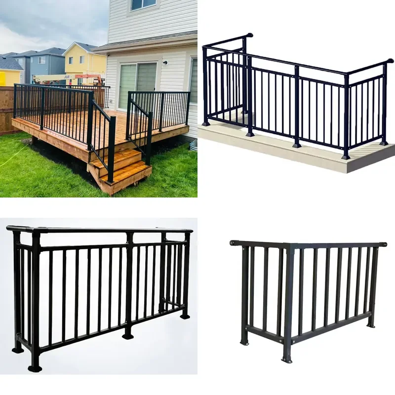 for Aluminum Balustrade Handrail  Lattice Gate Terrace Backyard Guardrail