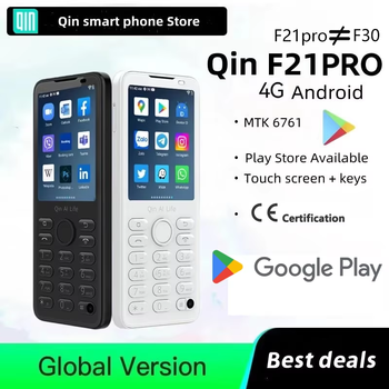 New Qin F21 Pro Smart Touch Screen Phone 2.8 Inch 3GB + 32GB / 4GB 64GB Bluetooth 5.0 New Qin F21 Pro Smart Touch Screen Phone 2.8 Inch 3GB + 32GB / 4GB 64GB Bluetooth 5.0