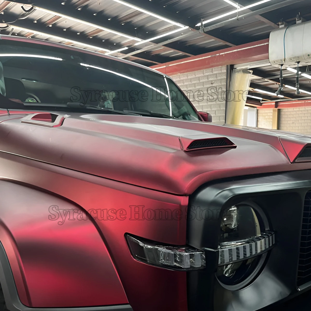أعلى جودة PET الرومانسية الأحمر الفينيل التفاف ملصق ذاتي اللصق مائي سيارة السيارة الرومانية الأحمر التفاف لفة للدراجات النارية
