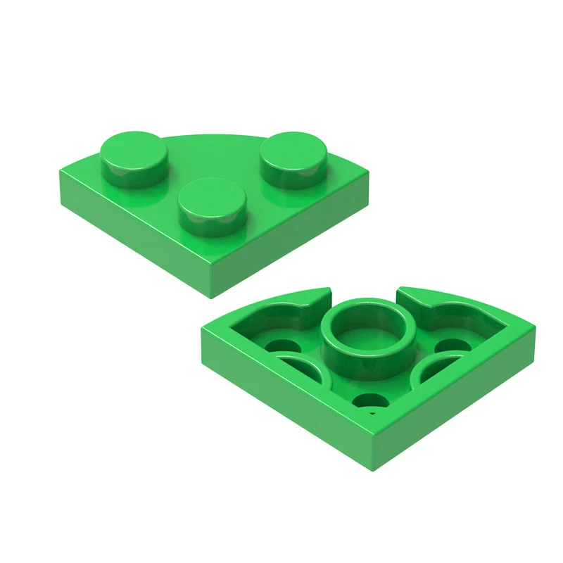 

10 шт., Детский конструктор MOC 2x2, 26601
