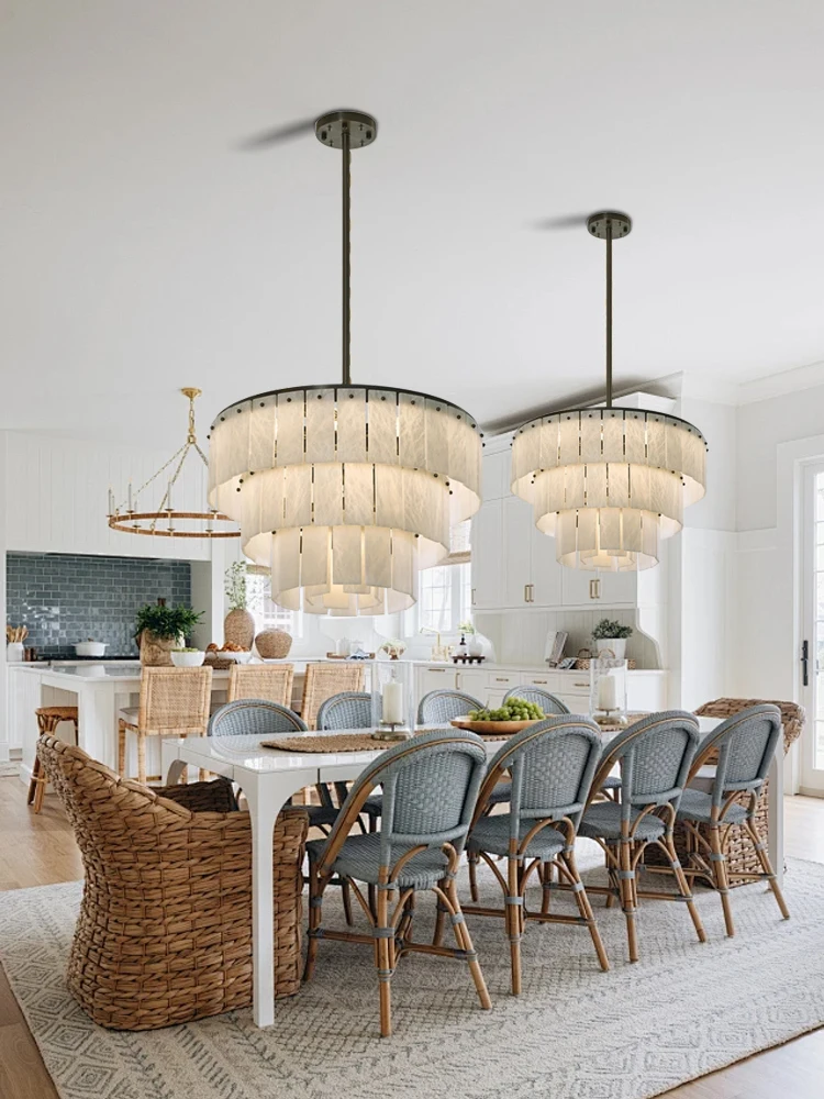 

Come Get This Brushed Bronze Brass Marble Pendant Light for Your Dining Room Ceiling Alabaster Adjustable Hanging Lamp