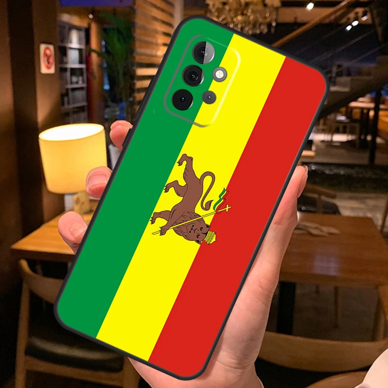 Ethiopia Flag Case For Samsung Galaxy A52 A12 A22 A32 A42 A51 A71 A13 A23 A33 A53 A14 A54 A34 Phone Cover