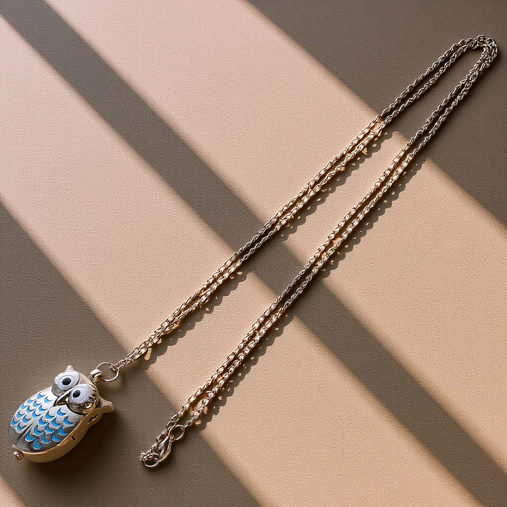 

Pocket Pocket Watch Necklace Watch Necklace Cartoon Animal Quartz Pendant For Women Men Vintage Timepiece Gift Accessory