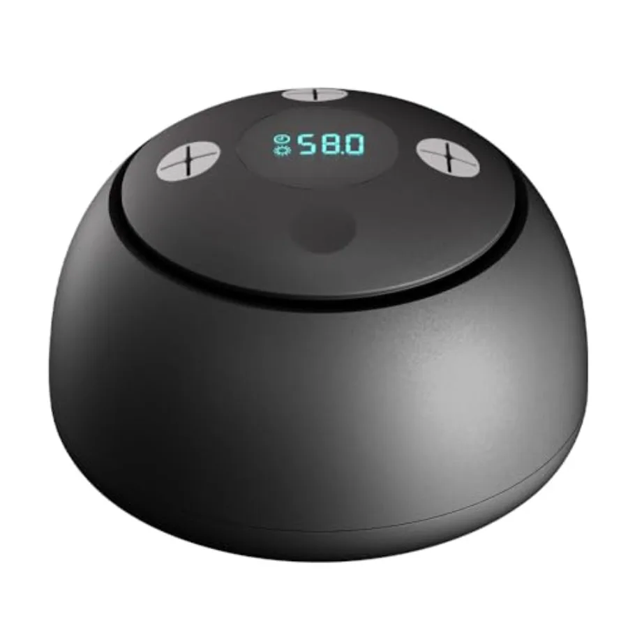 

Ultrasonic Denture Cleaner for Night Guards Braces Retainers Black High-Efficiency Cleaning Portable Design Durable Material
