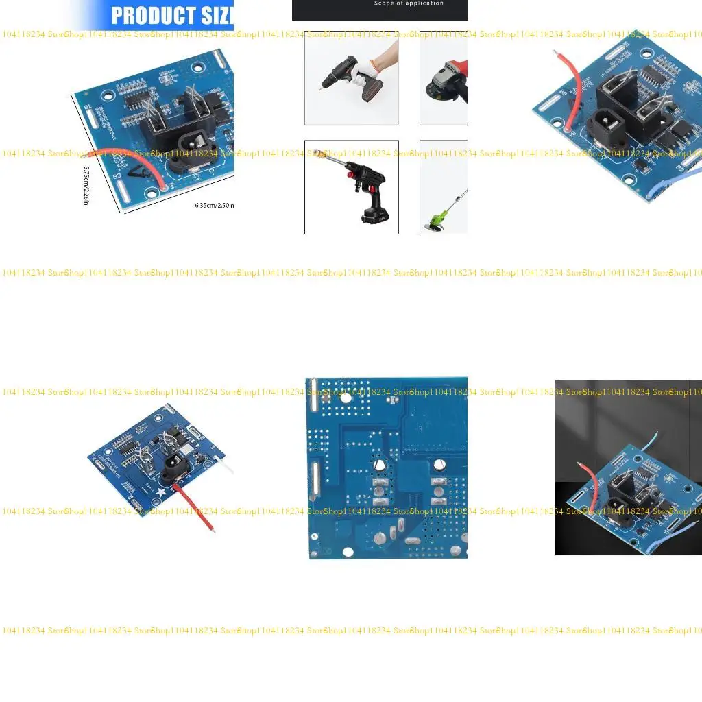 

P9FB 21V Lithium Battery Protective Board Hand Electric Drill Lithium Battery Pack Protective Circuit Board Module Replace