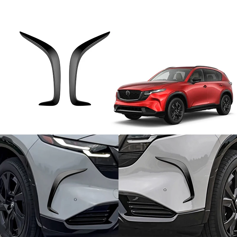Für Mazda CX-5 CX5 2026 2027 Auto Nebelscheinwerfer Windmesser Dekorstreifen Frontstoßstangenblatt Zierleiste Abdeckung Auto Exterieur Zubehör