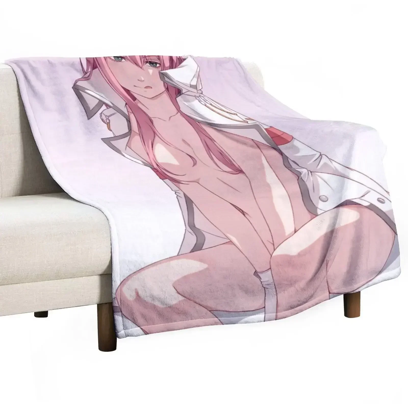 Zero two Throw Blanket Soft Plush Blanket as Housewarming Gift